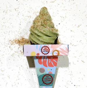 Drivu Chocolate Kunafa Pistachio Soft Serve