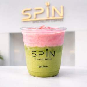 Drivu Iced Strawberry Matcha 