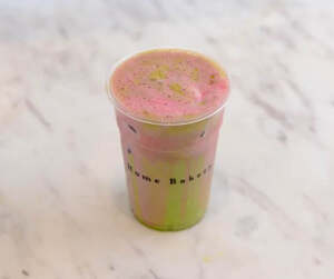 Drivu Strawberry Fluff Iced Matcha