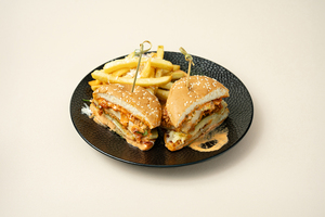 Drivu Fried Chicken Burger