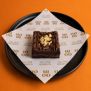 Nutella Brownie  - AOM Cafe sharjah