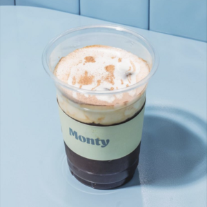 Drivu Iced Long Black Cream Top