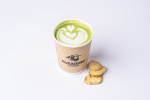 Drivu Hot Organic Ginger Matcha Latte