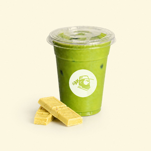 Drivu Organic White Chocolate Matcha Latte (Iced)
