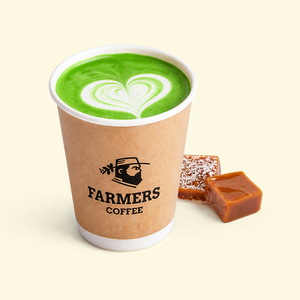Drivu Organic Honey Caramel Matcha (Hot)