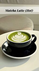 Drivu Hot Matcha Latte