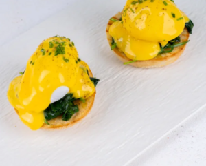 Drivu Eggs Florentine