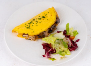 Drivu Cheese Mushroom Omelette