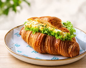 Drivu Egg Sando Croissant Sandwich