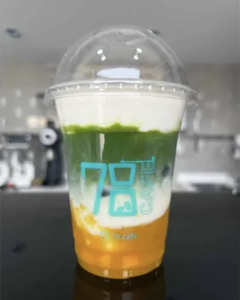Drivu Iced Mango Matcha Cheesecake