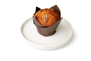 Banana Walnut Muffin - Blacksmith  abu-dhabi