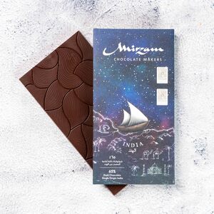 Drivu 65% Dark Chocolate Bar from India  (Vegan)