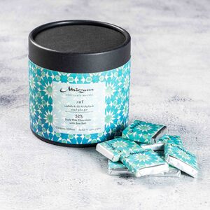 Drivu 52% Dark  Chocolate With Sea Salt Box of 35 Bites