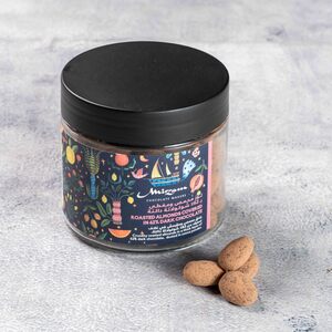 Drivu Roasted Almonds Coated with 62% Dark Chocolate