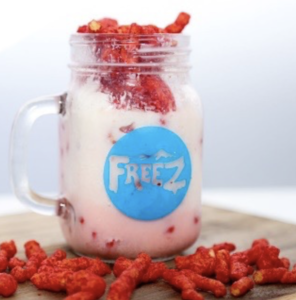 Drivu Laban with Cheetos Spicy