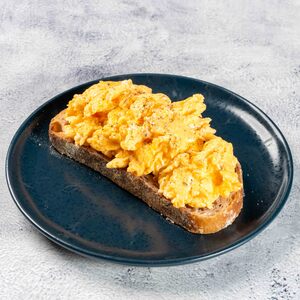 Drivu Scrambled Eggs on Sourdough