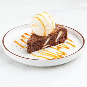 Drivu Brownie with Ice Cream