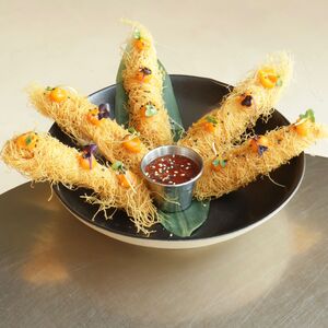 Crispy Kunafa Tempura - SESAME sharjah