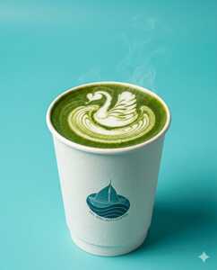 Drivu Hot Matcha Latte