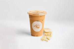 Organic White Latte (Iced) - Farmers Coffee dubai