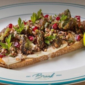 Drivu Falafel Halloumi Toast