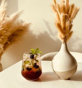 Blackberry Mojito - Stay Cafe dubai