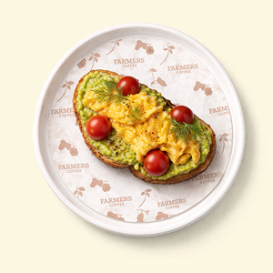 Drivu Organic Egg & Avo Toast