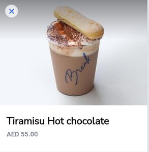 Drivu Tiramisu Hot Chocolate