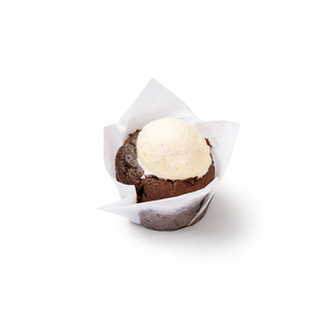 Drivu Chocolate Muffin With Ice Cream