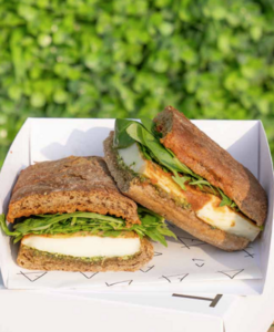 Drivu Grilled Halloumi Sandwich