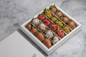 Drivu Strawberry Dipped Chocolate (Box Of 20)
