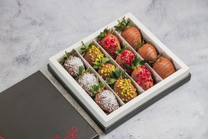 Drivu Strawberry Dipped Chocolate (Box Of 12)