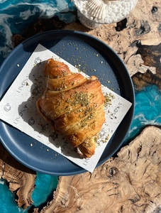 Drivu Labneh With Zaatar Croissant