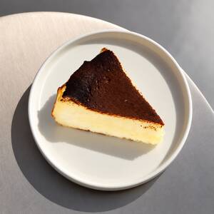 San Sebastian Cheesecake - La Petite Cafe abu-dhabi