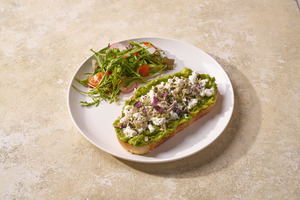 Drivu Avocado Feta Toast