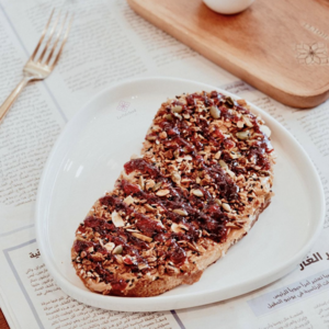 Drivu Peanut Strawberry Toast