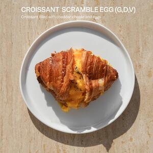 Drivu Croissant With Scrambled Egg