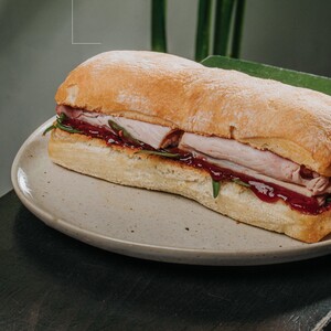 Drivu Turkey Raspberry Sandwich 