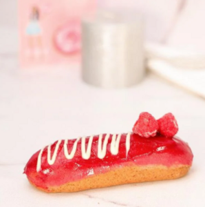 Drivu Sugar Free, Eclair Raspberry Custard Filling,Keto