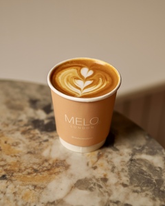 Hot Caramel Latte          - MELO LONDON khor-fakkan