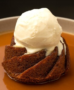 Drivu Date Pudding w/ Ice Cream