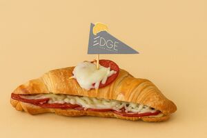 Drivu Pepperoni & Cheese Croissant