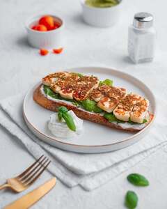 Drivu Labneh Halloumi Toast