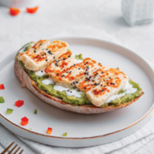 Drivu Avocado Halloumi Toast