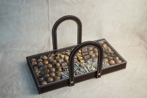 Rectangle Leather Tray (S) - Murban abu-dhabi