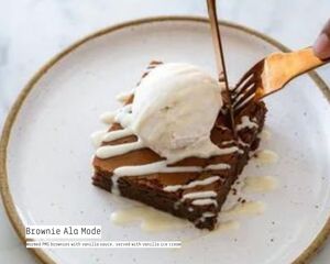 Drivu Brownie Ala Mode