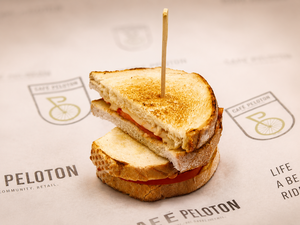 Cheese & Tomato Sandwich - Cafe Peloton dubai
