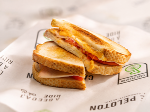 Turkey Ham Sandwich - Cafe Peloton dubai