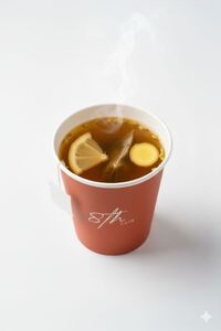 Lemon Ginger Tea - 8th Cafe dubai
