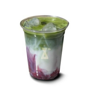 Drivu Iced Berries Matcha Latte